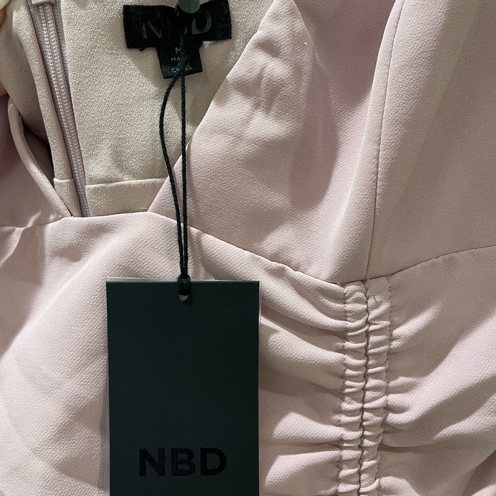 NBD Drawstring Dress - Picture 3 of 3